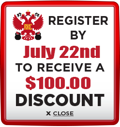 Register by July 22nd and save $100
