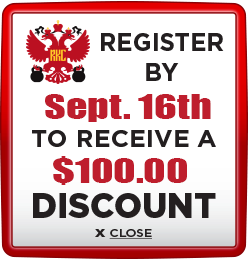 Register by September 16th and save $100