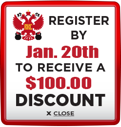Register and Pay Before January 20th and Save $100