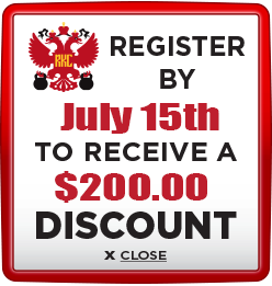 Register and Pay Before July 15th and Save $200