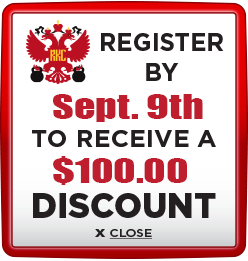 Register by September 9th and Save $100