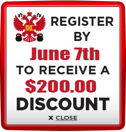 Register and Pay by June 7th to save $200