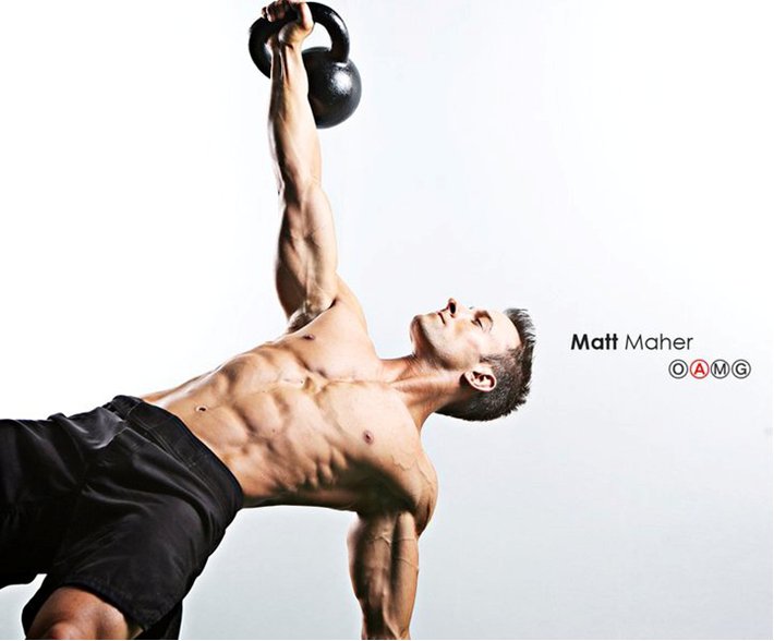 RKC Team Leader Matt Maher Performs a Get Up with a Kettlebell