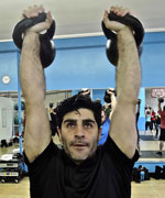 Mike Davidov Double Kettlebell Press thumbnail