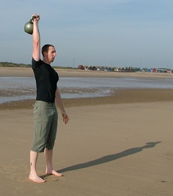 Training On The Beach - East coast  of the UK!