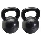 2 Russian Kettlebells - 24kg (53 lbs.)